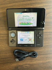 VERSIONE EUROPEA Nintendo 3DS Sistema palmare - Cosmo Nero - Foto 1 di 8