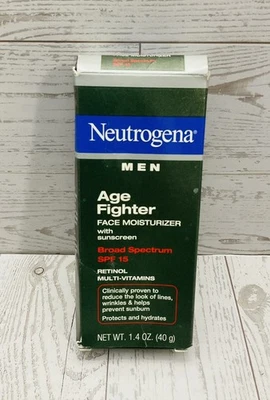 Crema hidratante facial Neutrogena Age Fighter para hombres SELLADA CADUCADA 12/2021 ORIGINAL Foto 1 de 4