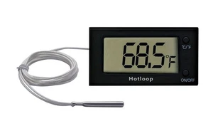 Digital Oven Thermometer Heat Resistant to 572°F/300°C, LCD Display - Picture 1 of 7