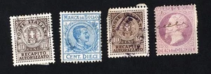 Italy 1865-1930 group of stamps Mi# used CV=9.6$ - Picture 1 of 2