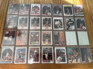 Michael Jordan Collection Of 28 Cards, Hall of Fame Bulls Star 1989-1999 Value! - Picture 1 of 8