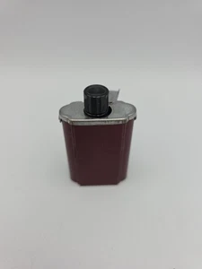 Vintage Art Deco Parfum Reise Taschen Flakon Burgund Bakelit Versilbert Mid Cent - Bild 1 von 14