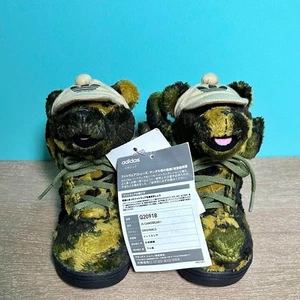 Taglia bambino!! Adidas Jeremy Scott Camo Bear Q20918 US5K JP12,0 cm senza scatola nuove - Foto 1 di 19