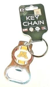 Minnesota Gophers "M" Bottle Cap Opener Key Chain/Holder - Picture 1 of 1