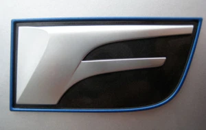 Lexus Genuine Drivers Side Fender "F" Emblem Badge NEW - Picture 1 of 1