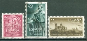 ESPAÑA 1953 - EDIFIL 1126/28 - UNIVERSIDAD SALAMANCA - USADOS - Imagen 1 de 2