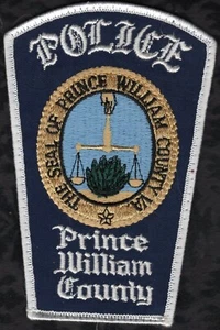 Parche en el hombro de la policía del condado de Virginia de Prince William VAR 1 - Imagen 1 de 2