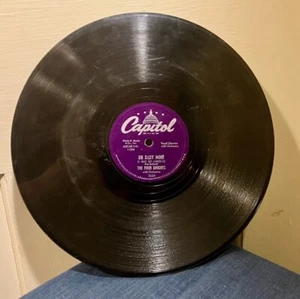 The Four Knights~ Oh Baby Mine & I Couldn't Stay Away From You~1953~ 78 rpm 10" - Picture 1 of 4