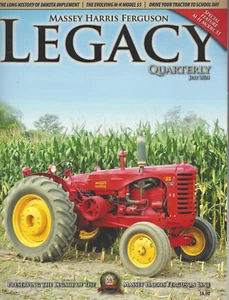 Massey Harris Ferguson Legacy Antique Vintage Tractor Magazine July 2024 - Imagen 1 de 2