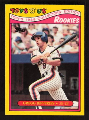 1989 Topps Toys "R" Us Rookies #15 Gregg Jefferies New York Mets - Image 1 of 2