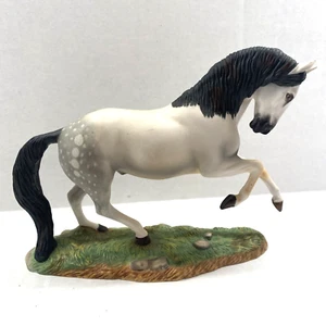Vintage Franklin Mint  Great Horses of the World  Porcelain Andalusian - Picture 1 of 5