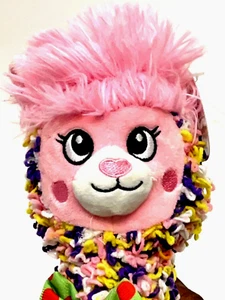 Llama Plush Toy Pink Multicolor With Bow Tie Soft Kids And Pet Toy 11.5 in.  New - Picture 1 of 17
