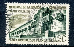 TIMBRE FRANCE OBLITERE N° 1335 HAUT LIEU DE LA RESISTANCE LE MONT VALERIEN - Photo 1/1