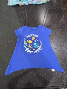 Blue Disney Girl's Nemo XXS t-Shirt - Picture 1 of 2