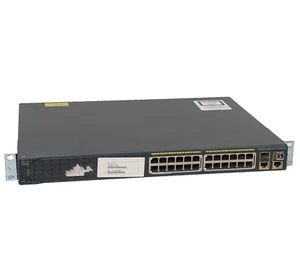 Cisco WS-C2960-24PC-S V06 Ethernet Switch Unit, Catalyst 2960 Series SI PoE-24 - Picture 1 of 19