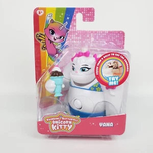 Rainbow Butterfly Unicorn Kitty Yana 3 In Figure NEW FURR-TASTIC Action Ice Crea - Picture 1 of 5