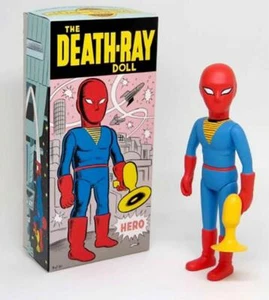 DEATH RAY HERO SOFT VINYL DOLL PRESS POP - Picture 1 of 3