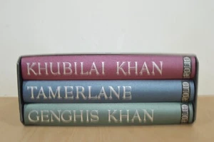 The Lives of the Mongol Warlords - 3 Volume Set - Folio Society 2005 (#33) - Picture 1 of 6