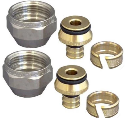 2x Oventrop Cofit S Klemmverschraubung 14 16 17 18 20 mm Klemmringverschraubung