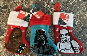 Star Wars 3er Set Weihnachtsstrümpfe - Chewbacca-Sturmtruppe-Darth Vader - Bild 1 von 4