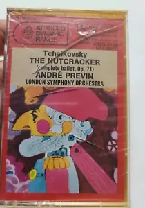NEW Tchaikovsky The Nutcracker complete ballet Op 71 Cassette tape Andre Previn - Picture 1 of 6