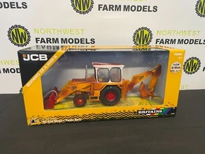 BRITAINS 43280 1:32 SCALE JCB 3C MARK 3 BACKHOE WEATHERED - Picture 1 of 3
