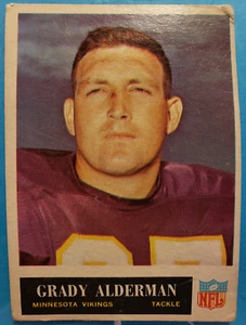 1965 PHILADELPHIA FOOTBALL #100 GRADY ALDERMAN - Picture 1 of 3