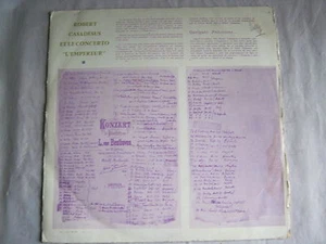 Robert Casadesus - Concerto de l'empereur – de Beethoven - Photo 1/1