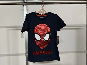 Boys Marvel Spiderman T-Shirt  ~ Size 6 - Picture 1 of 1
