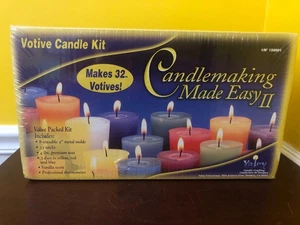 2002 Yaley Candlemaking Made Easy II Votive Candle Home Crafting Kit 32 Count - Picture 1 of 8