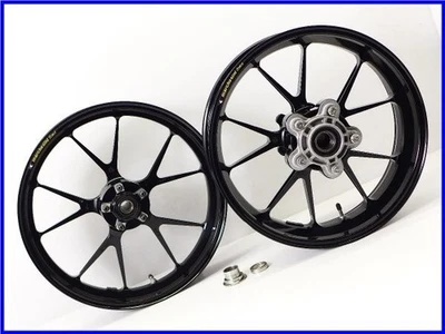 Juego de ruedas de aluminio forjado DUCATI 2005 749R genuino Marchesini 999R Foto 1 de 4