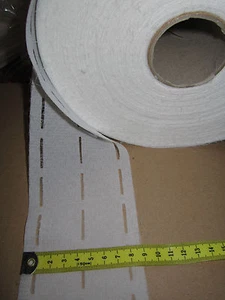 (1,12 €/m) 5 m nastro adesivo inserto bianco 1/3/3/1 cm merce UE (TW1-3-3 -1  - Foto 1 di 1