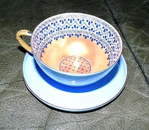 STEINBÖCK Austria Emaille Mokka Gedeck 2teilig hellblau - Bild 1 von 4