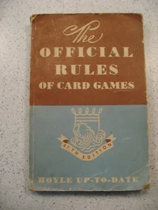 Vintage Official Rules of Card Games Hoyle Up-To-Date 47th Edition 1950 - Picture 1 of 5