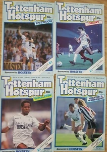 4 x Tottenham Hotspur Fußball Programme 1985 - Bild 1 von 1