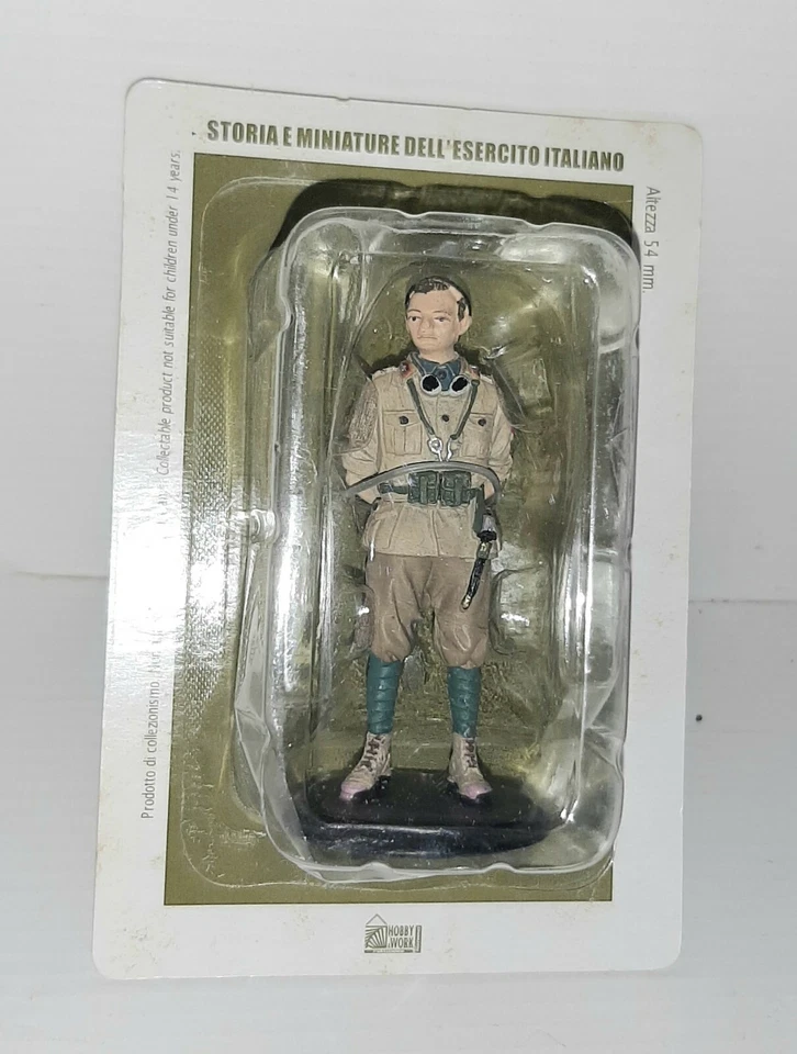 SOLDATINO CAPORALE DEL BTG."GIOVANI FASCISTI" BIR EL GOBI 1941 N.15 HOBBY & WORK - Immagine 1 di 1