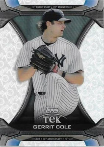 2021 Topps Update GERRIT COLE Topps Tek 70th Anniversary - YANKEES - TTA-12 - Picture 1 of 1