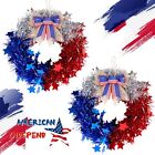 Country Independence Day Wreath Door Hanging 420 Party Decorations for Adults