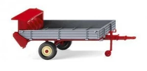 Wiking 088704-1/87 Fortuna Stalldung-Breitstreuer - Plata/Rojo Carmín - Nuevo - Imagen 1 de 1