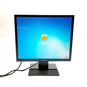 Acer 19" LED Monitor V1961 1280x1024 250 Nits VGA DVI Desktop Screen Open Box - Picture 1 of 7