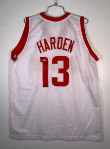 James Harden signed autographed Houston jersey Beckett BAS COA 20542