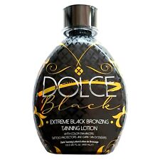 Dolce Black Extreme Bronzer Tanning Lotion w/ Tattoo Protection & Tan Extenders