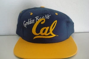 CALIFORNIA BEARS CAL SNAPBACK  DEADSTOCK HAT CAP VINTAGE C4 - Picture 1 of 2