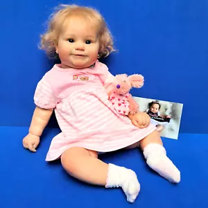 BLONDE MADDIE VON BONNIE BROWN REBORN PUPPE DOLL KÜNSTLERPUPPE 55 CM 24" - Bild 1 von 12
