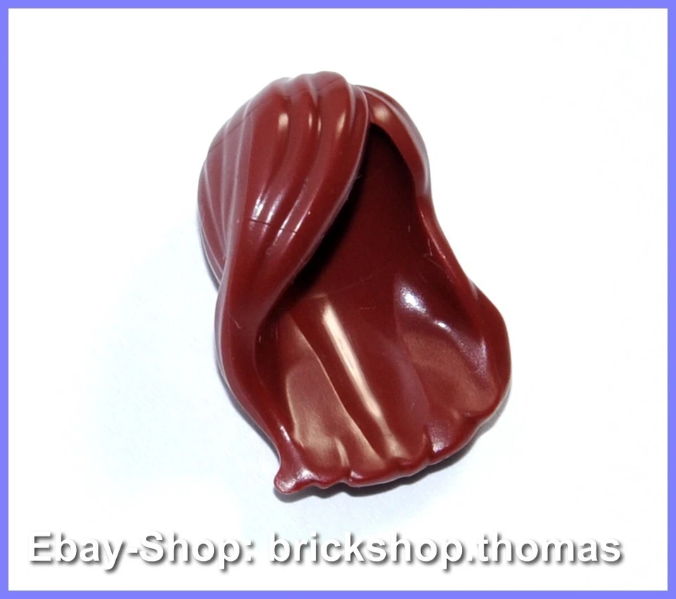 Lego Haare für Figur Frau rot - 2645 - Friends Female Hair Dark Red - NEU / NEW - Bild 1 von 1