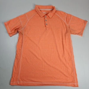 Buckle Black Standard Fit Polo Shirt Mens Size XL Orange Short Sleeve - Picture 1 of 6