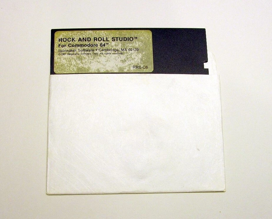 Rock and Roll Studio by Spinnaker for Commodore 64/128 - Image 1 of 1