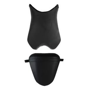 Black Driver & Passenger Seat Fit For Yamaha YZF R6 2008-2016 2009 2010 2011 12 - Picture 1 of 11