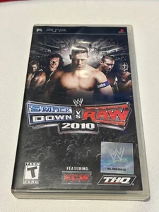 WWE SmackDown vs. Raw 2010 (Sony PSP, 2010) Complete With Manual CIB - Picture 1 of 9