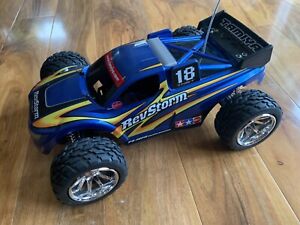 1/10 Tamiya 43534 TNS-T18 Revstorm nitro radio controlled car.